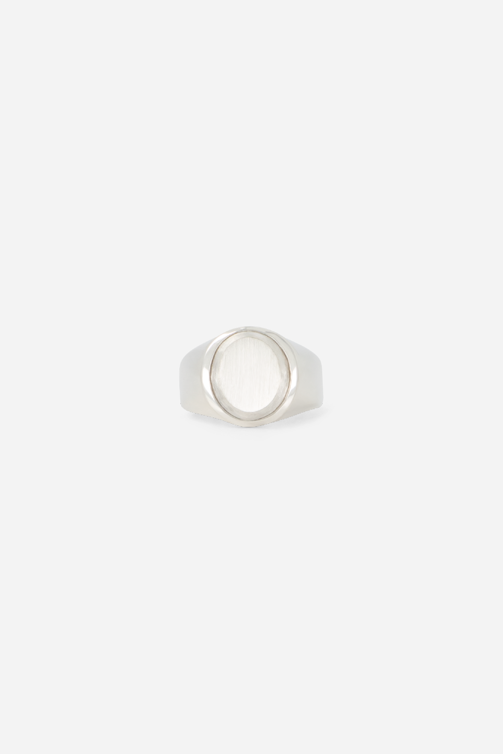 Oval Signet - Silver