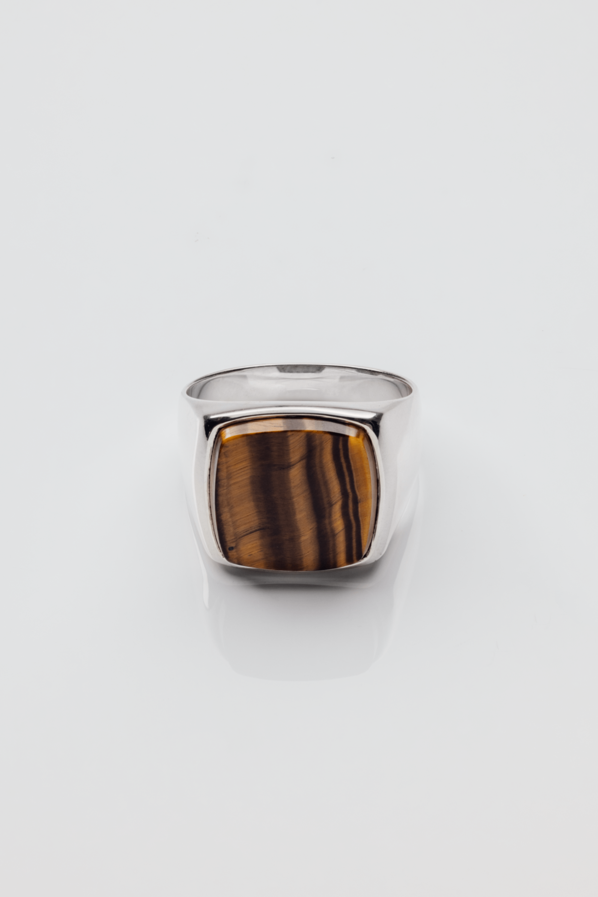 Cushion Signet - Tiger Eye