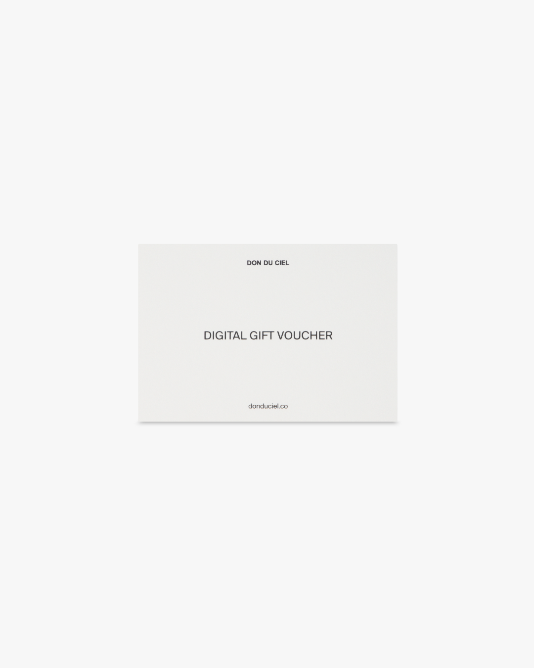 Gift Voucher